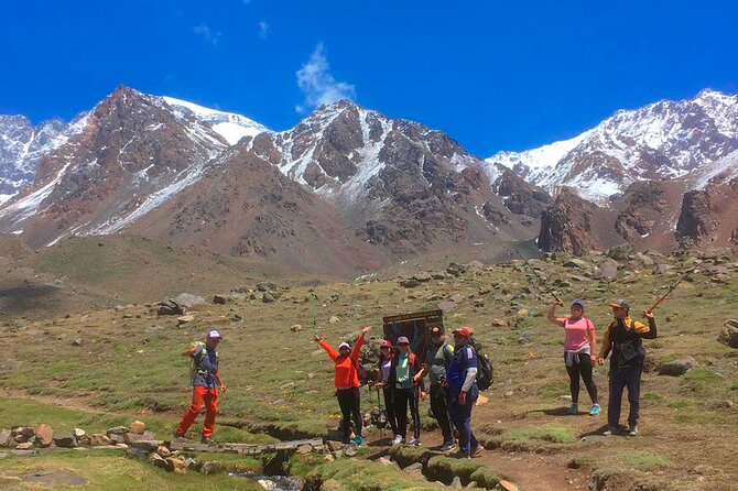 Trekking Day in the Cordillera De Los Andes Mendoza