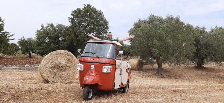 Tuk Tuk Audio Tour, Alberobello+Countryside