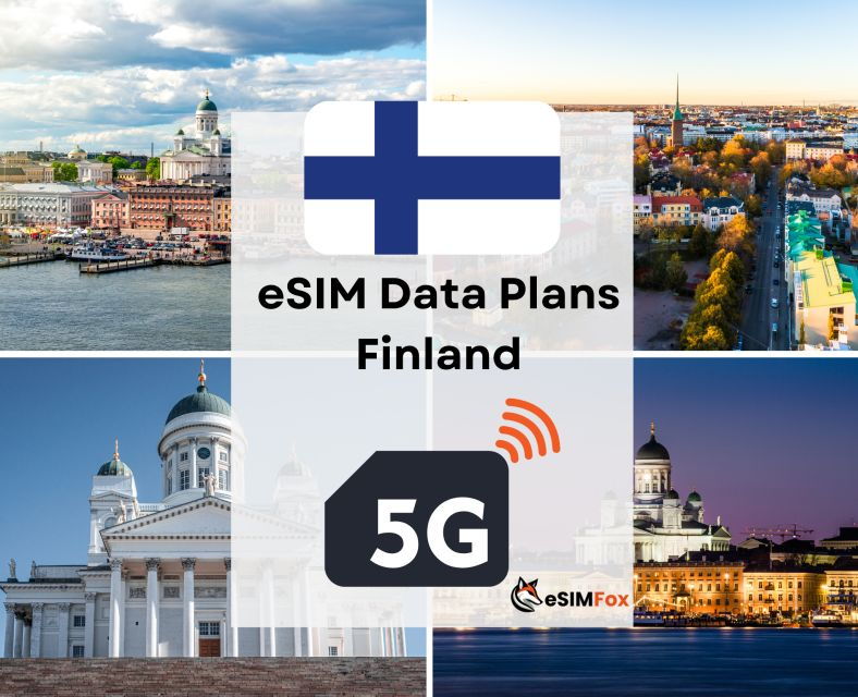 Turku : Esim Internet Data Plan Finland High-Speed 4g/5g