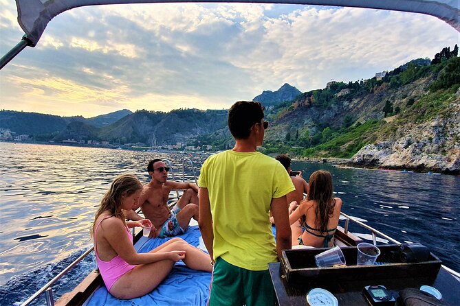 Two Hours Private Boat Tour Coast of Taormina