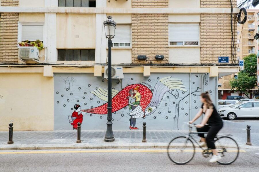 Valencia: Street Art Group Bike Tour - Tour Details