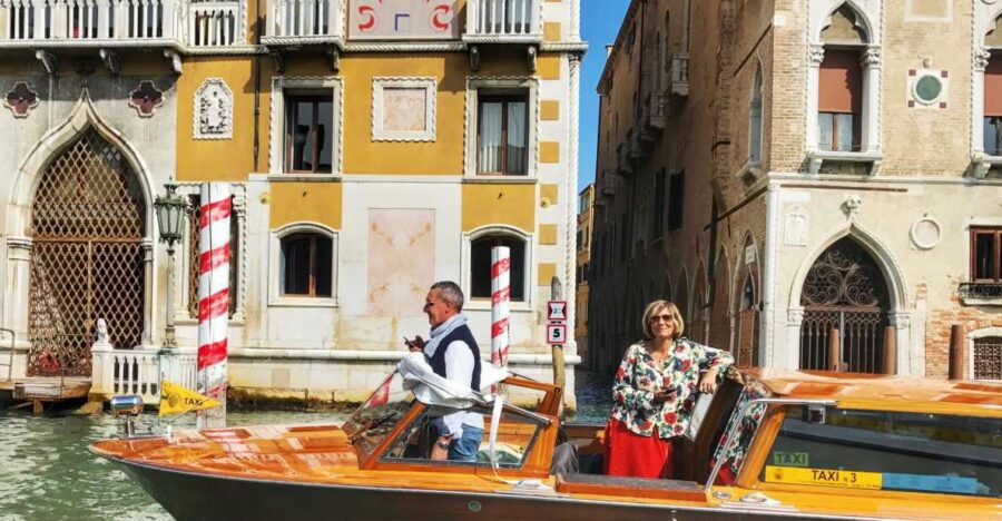 Venice: Private Transfer From Train Station by Water Taxi - Booking Information