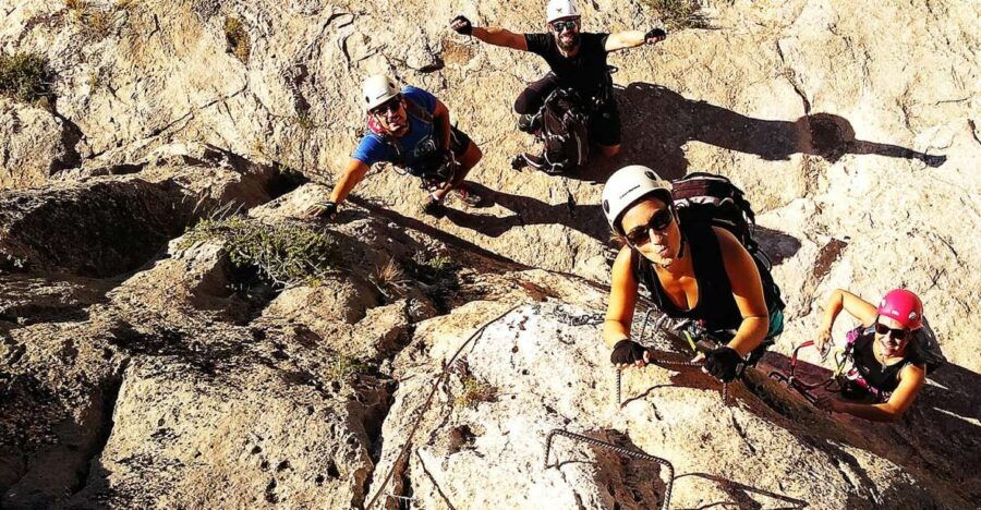 Villena: Half-Day Guided via Ferrata Sierra De La Villa