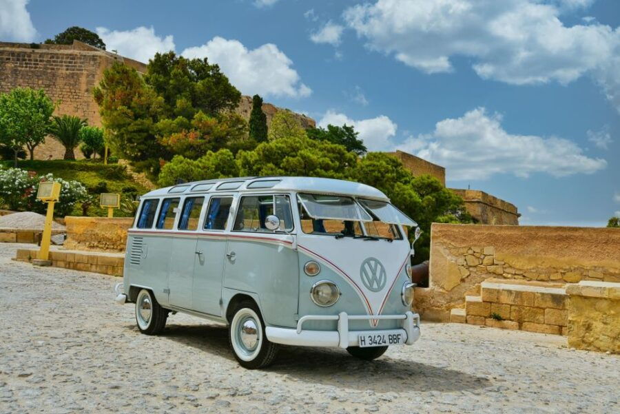 Vintage Tour Around Alicante in Genuine Kombi T1 Vans