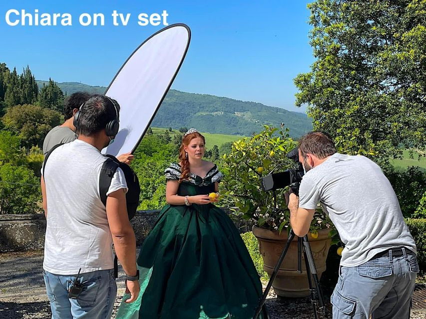 Vip Experience With International Actress Born in Pisa - Experience Description