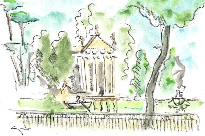 Watercolor Private Tour to Villa Borghese Rome With Guido - Good To Know