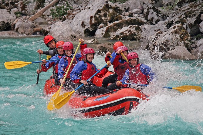 Whitewater Rafting on Soca River, Slovenia