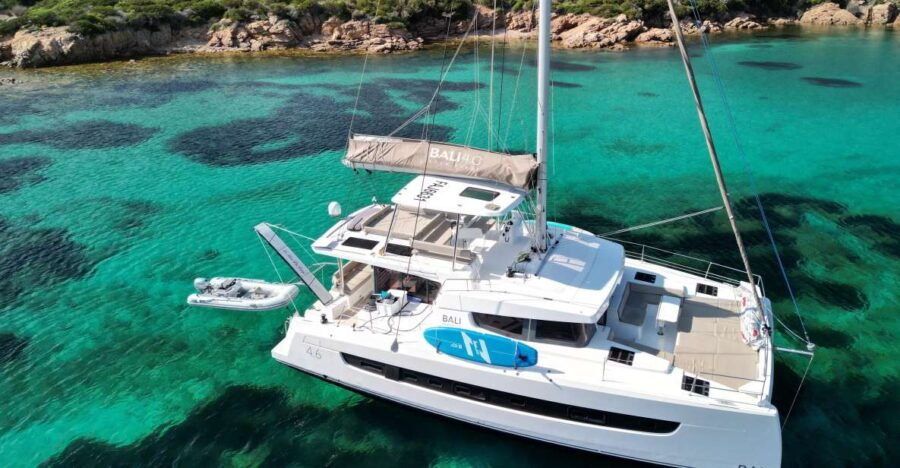Yacht Catamaran Trip to the Lavezzi Islands