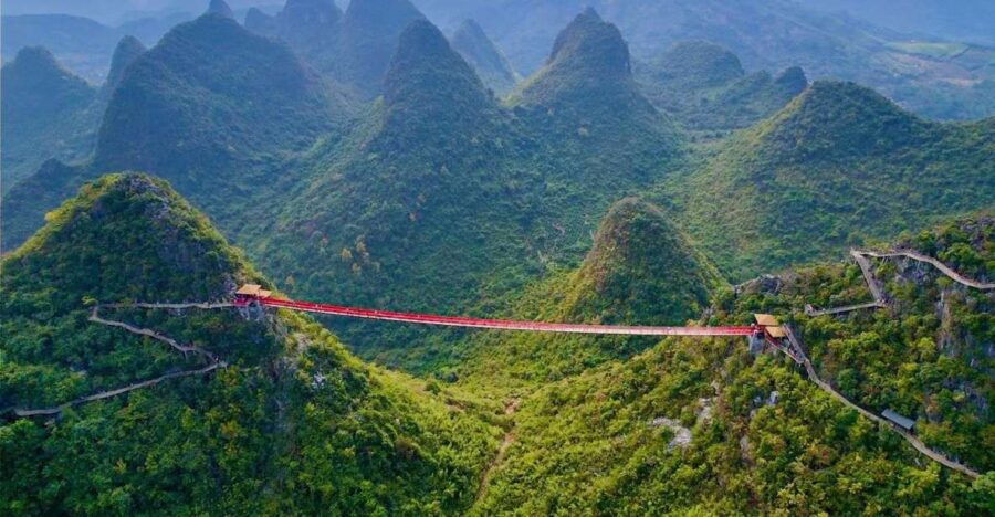 Yangshuo Ruyi Peak & Round Way Cable Car Ticket