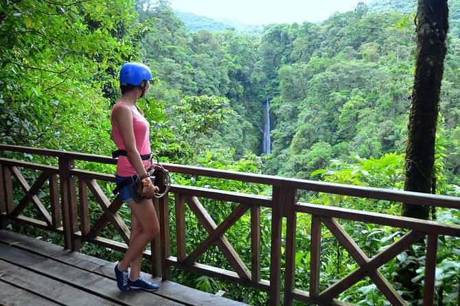 Zipline Over La Fortuna Waterfall – 7 Longest Lines
