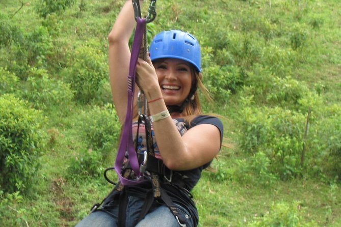 Zipline, Tarzan Swing, and Blue River Adventure From Liberia