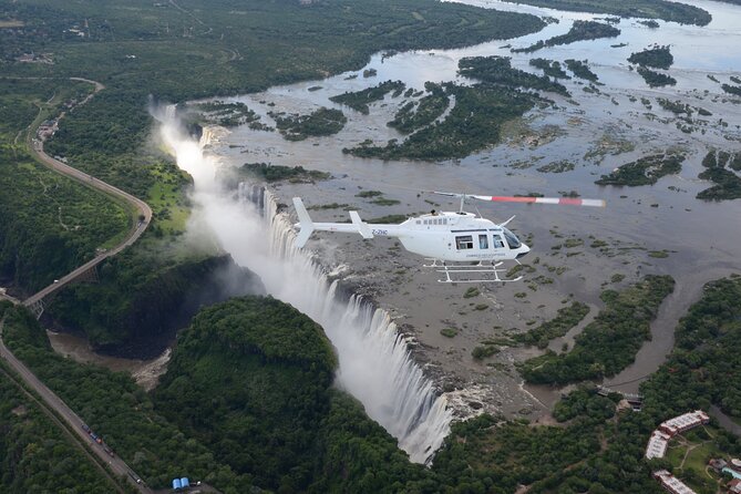 15 Minutes Flight Of The Angels Helicopter Flight Over Victoria Falls - Good To Know