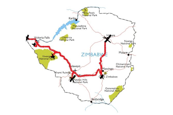 10 Day Zimbabwe and Chobe NP Tour - Itinerary Overview