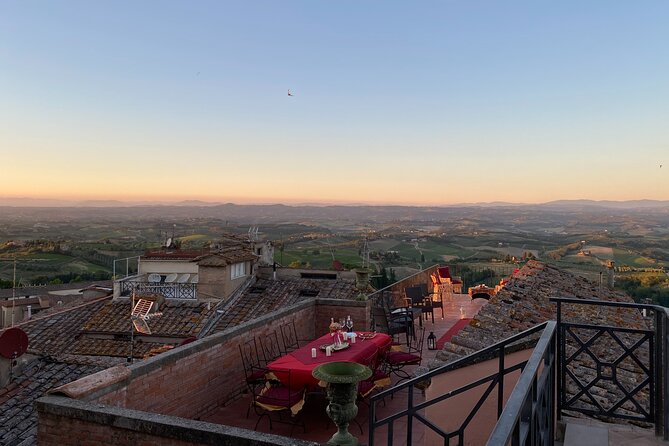 3-Hour Private Dinner in a Medieval Tower in San Gimignano