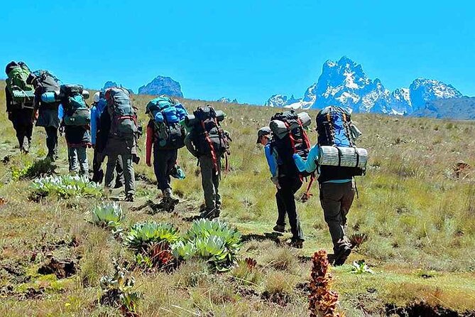 5 Days Mount Kenya Trek Using Sirimon and Chogoria Routes - Trek Itinerary