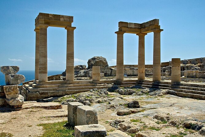 8 Days Highlights of Rhodes - Day 3: Acropolis of Lindos and Beach Time