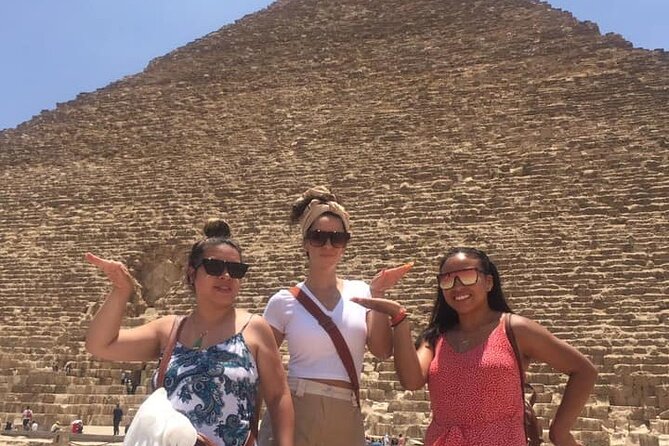 8-Hours Giza Pyramids ,Sphinx , Sakkara Step Pyramids Memphis Old City - Sphinx Encounter