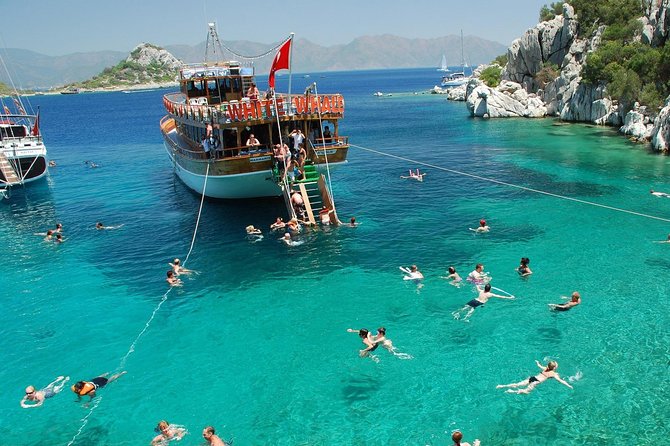 All Inclusive Marmaris Boat Trip With Lunch & Unlimited Drinks - Tour Highlights