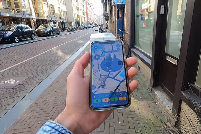 Amsterdam Smartphone App Self-Guided GPS Walking Tour - Tour Start Time