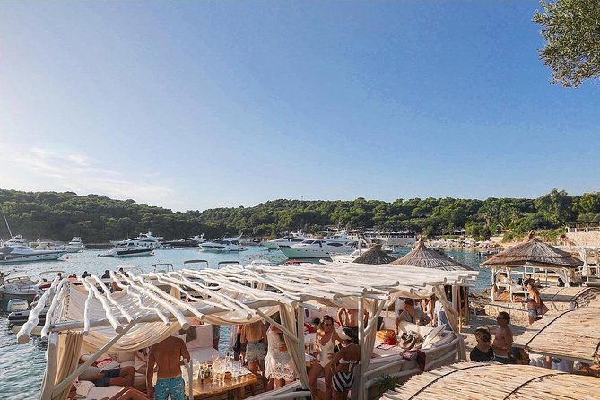 Beach Bars Laganini and Hulla Hulla Half-Day Private Boat Tour - Tour Highlights