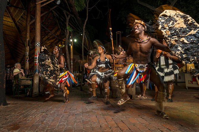 Boma Dinner and Drum Show in Victoria Falls With Pickup