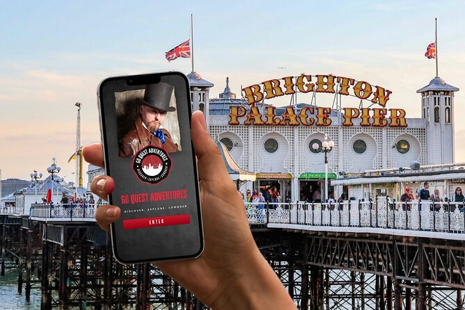 Brighton: Self Guided City Walk and Interactive Treasure Hunt - Start Time and Duration