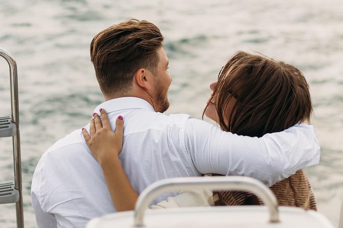 Day Private Cruise to Caldera & Hot Springs via White&Black Beach From Santorini - Inclusions and Amenities