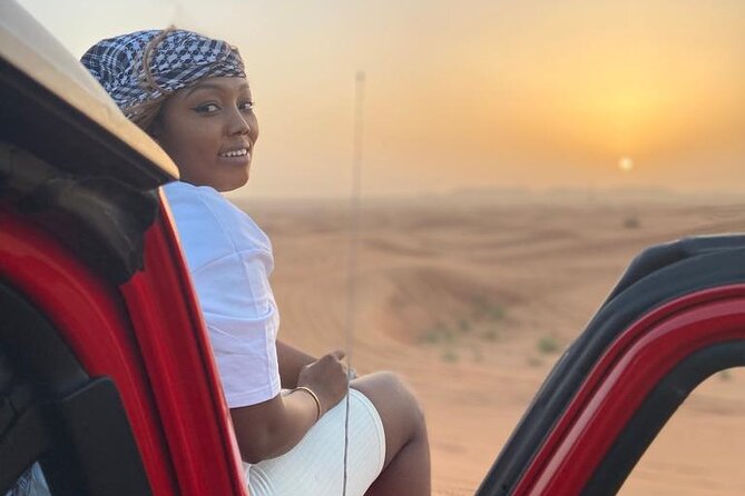 Desert Safari Dubai - Premium Flip-Top Roof Jeep Safari - Tour Highlights