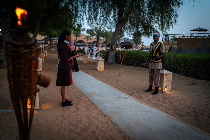 Desert Safari With Dinner and Entertainment Experience From Dubai - Tour Inclusions