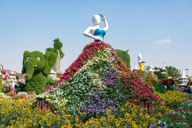 Dubai Miracle Garden Entry Tickets - Flower Garden Highlights
