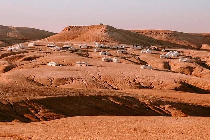 Experience the Agafay Desert -Camel Ride and Sunset Tea on the Top of a Hill - Inclusions and Lowest Price Guarantee