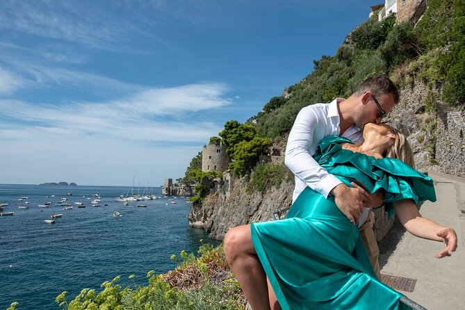 Flying Dress Photo Shoot Experience in Positano