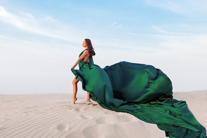 Flying Dress Photography in Dubai - Package Inclusions