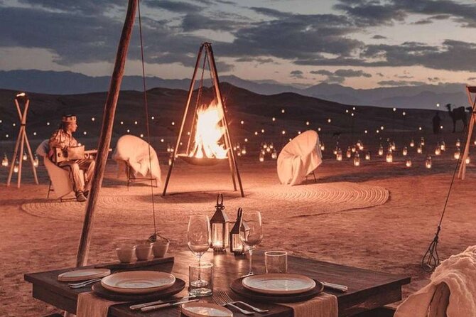 From Marrakesh Sunset and Magical Dinner in Agafay Desert - Itinerary Overview