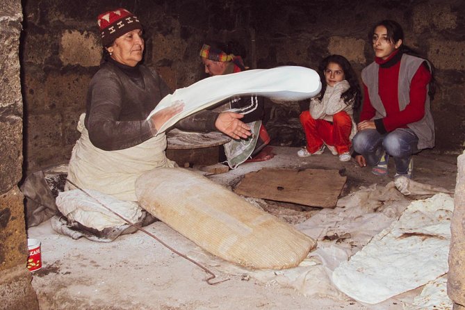 From Yerevan With Lunch: Learn to Carve Khachkar & Bake Traditional Bread Lavash