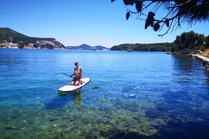 Full-Day SUP Rental in Zaton Bay With Dubrovnik Pickup Optional