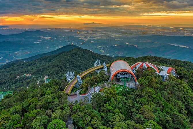 Golden Bridge Ba Na Hills With Buffets Lunch 2 Ways Cable Car - Location and Duration