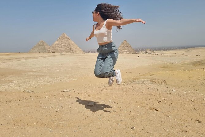 Guided Tour Giza Pyramids Sphinx Camel Ride Shopping Nile Cruise - Itinerary Overview