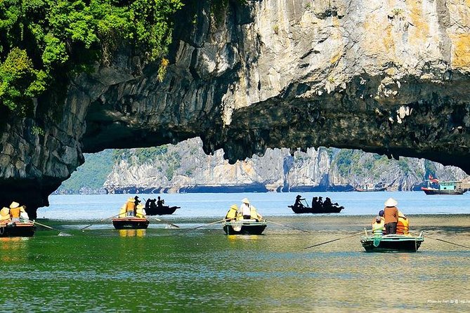 Ha Long Bay One Day by Express Bus and 6 Hour Cruise - Swimming, Kayaking - Boat Activities