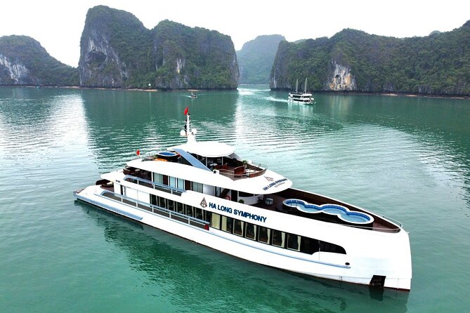 Ha Long Symphony Cruise Luxury Day Tour From Harbor With Pick up - Tour Details