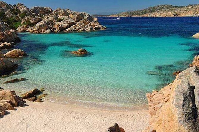 Half Day in Rubber Dinghy in Cala Coticcio With Snorkelling