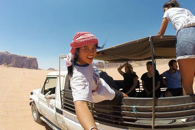 Half-Day Jeep Safari Wadi Rum Highlights! W/ Professional Bedouin Guide - Tour Details