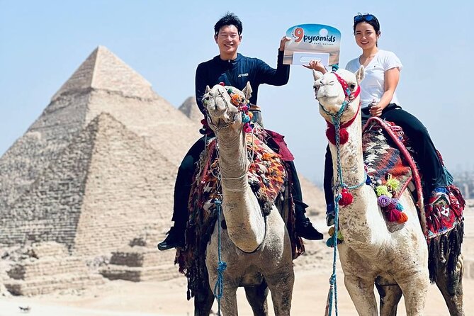 Half Day to Giza Pyramids Including Lunch Camel Ride and ATV - Tour Highlights