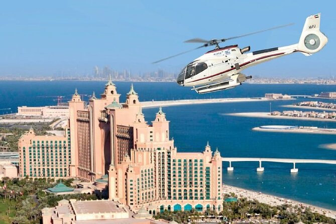 Helicopter City Tour With Hassle-Free Private Transfers