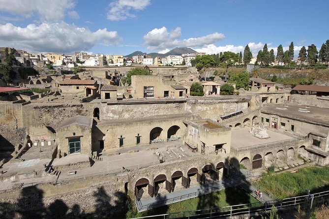Herculaneum & Pompeii Experience With Wine Tasting & Easy Lunch