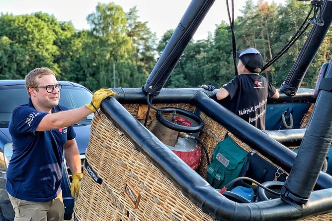 Hot Air Balloon Ride Over Vilnius Old Town and Countryside