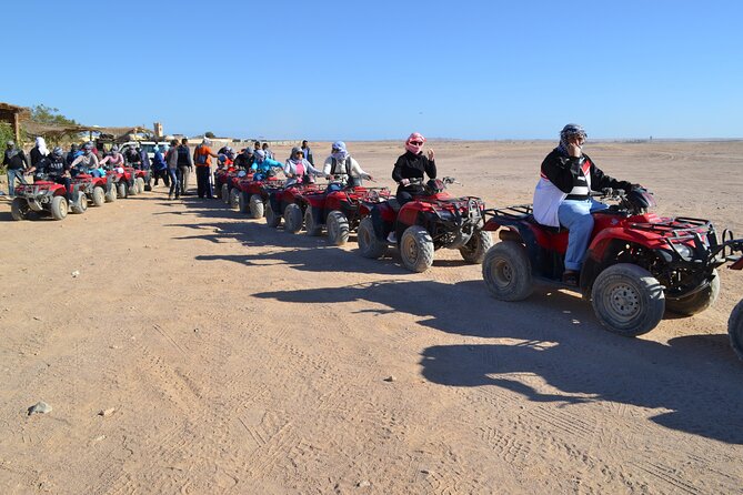 Hurghada Desert Safari: Jeep, Quad Bike, Camel Ride & BBQ Dinner