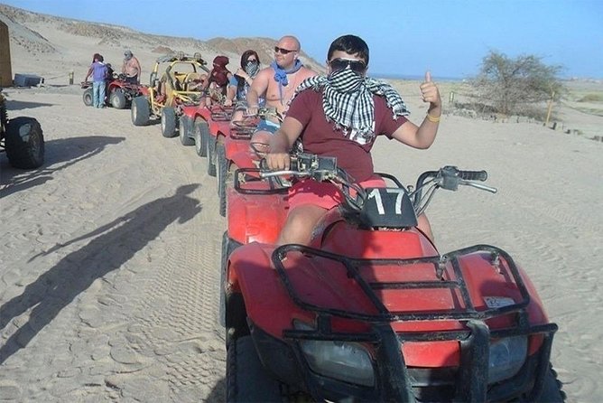 Hurghada: Quad Bike Safari, Bedouin Village & BBQ Feast