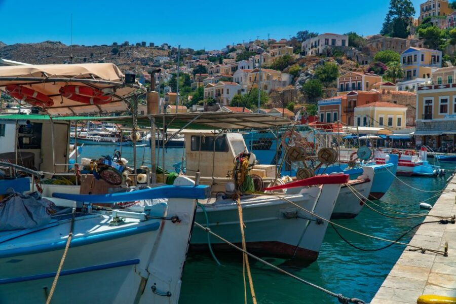 Ialysos,Ixia: Boat Trip to Symi – St.George Bay – Panormitis