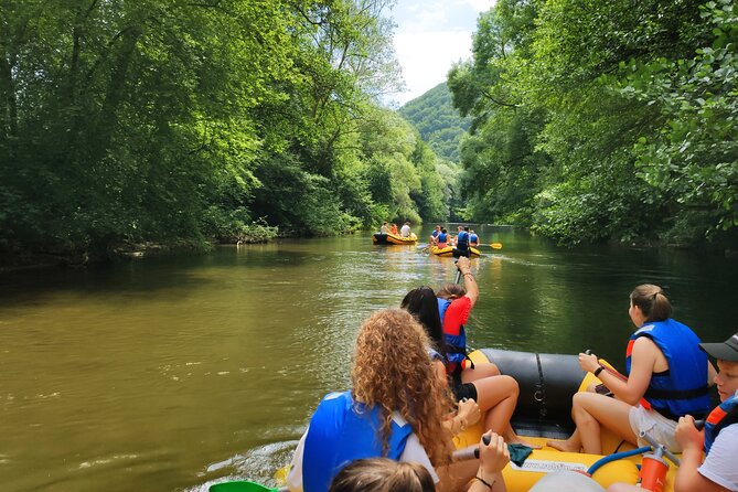 Inflatable Raft Rental to Hron River